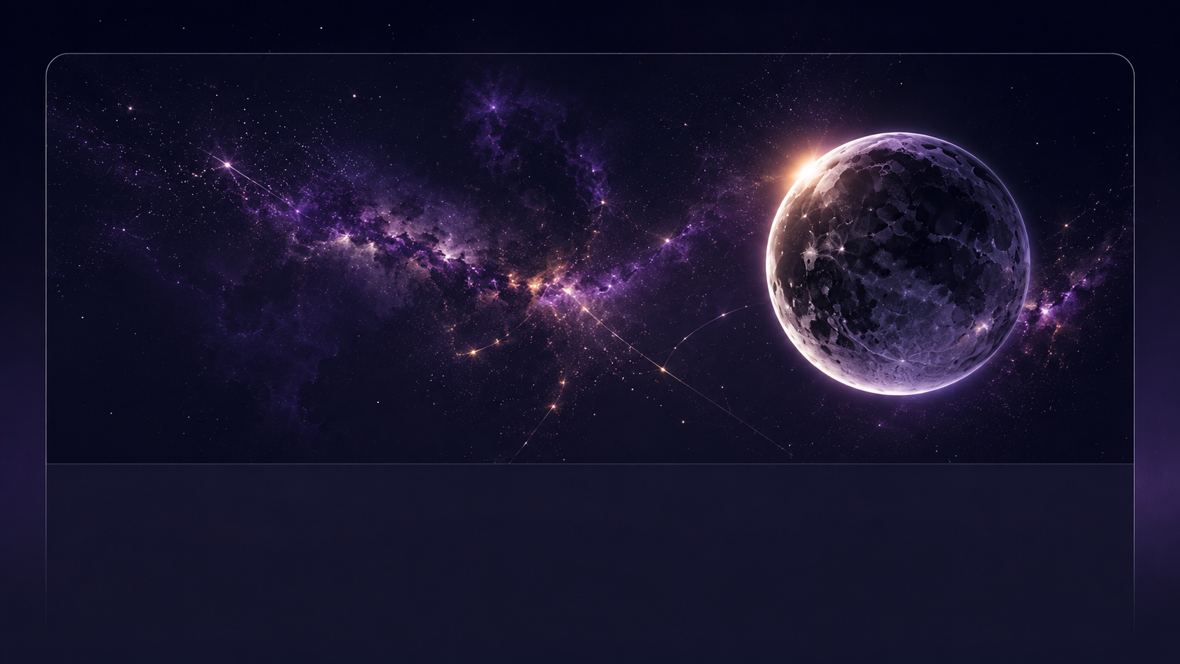 Kimi 月球与星云视觉